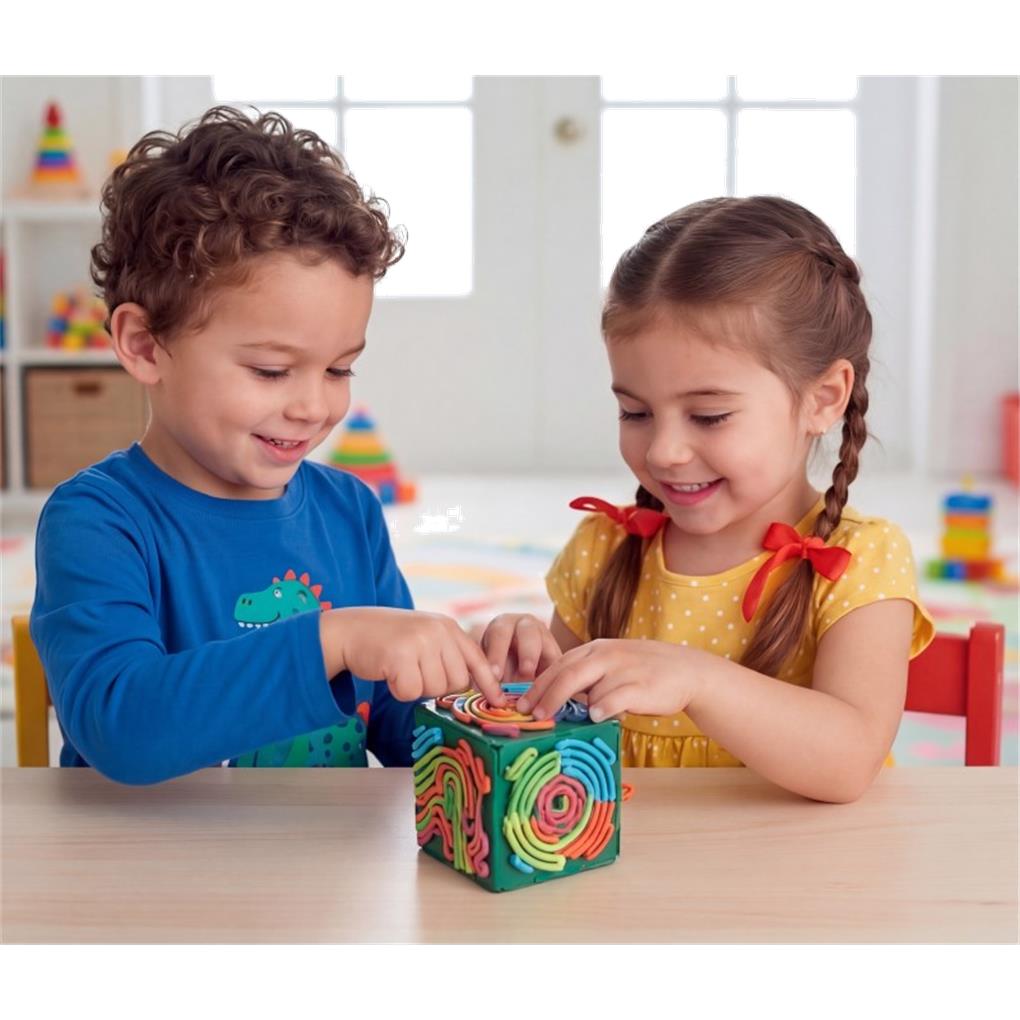 CUBO SENSORIAL ACTIVITY DESARROLLO INFANTIL - Imagen 2