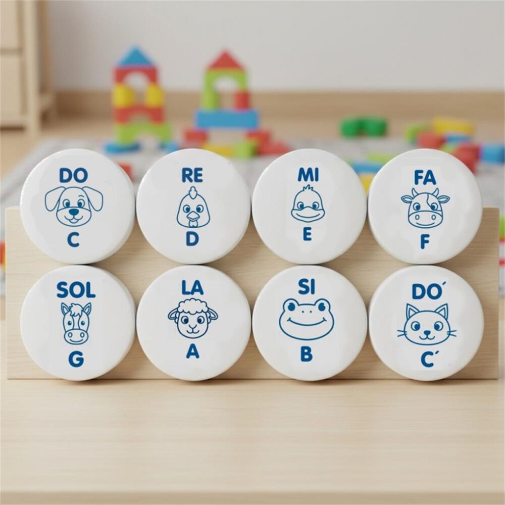 BASES SENSORIALES LUMNICAS Y SONORAS SET 7 UD