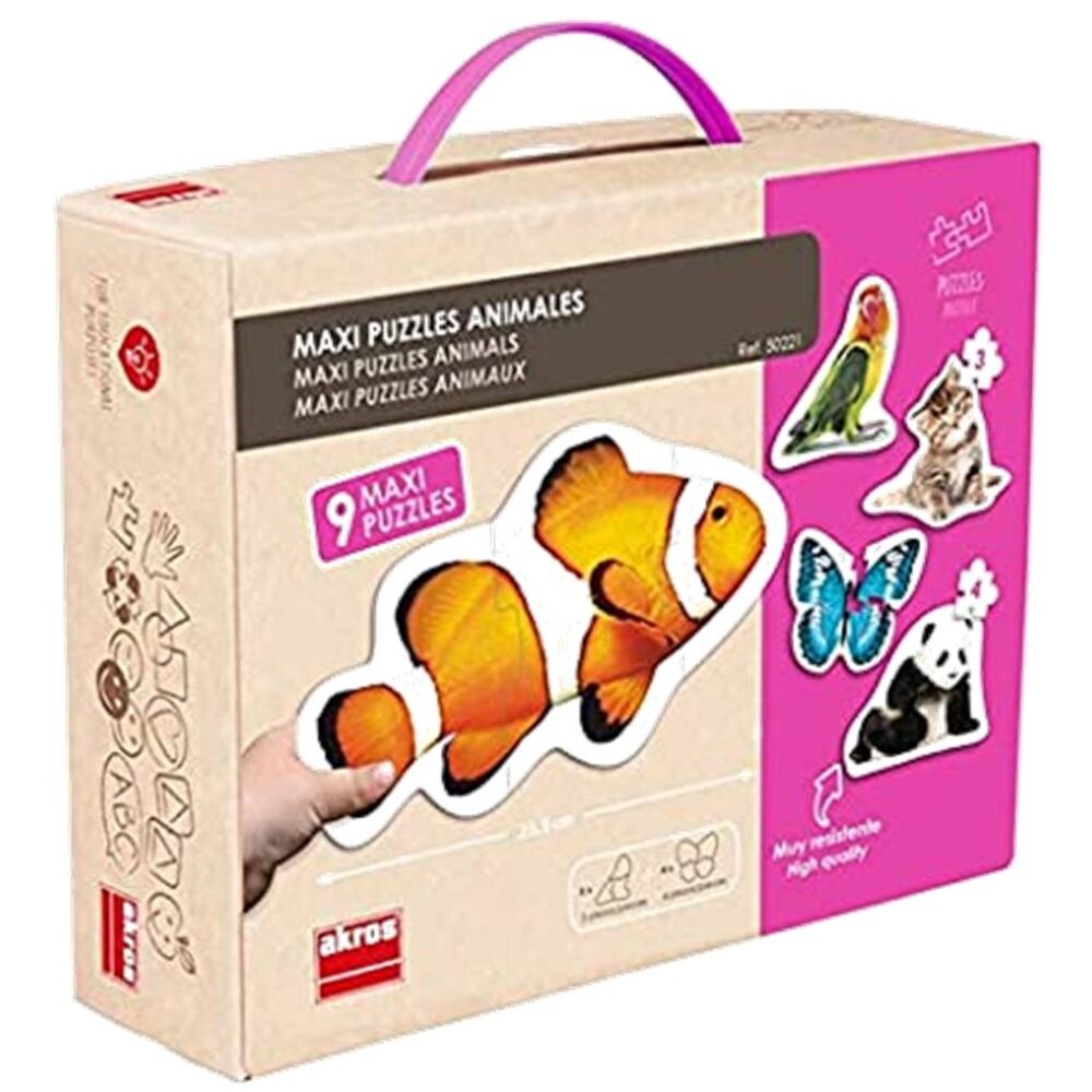 MAXI PUZZLES ANIMALES AKROS
