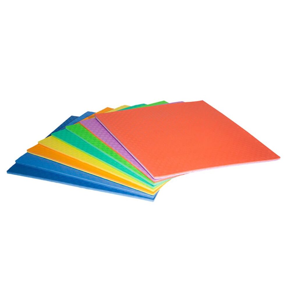 PUZZLE ESCOLAR BICOLOR 100 X 100 X 2 CM