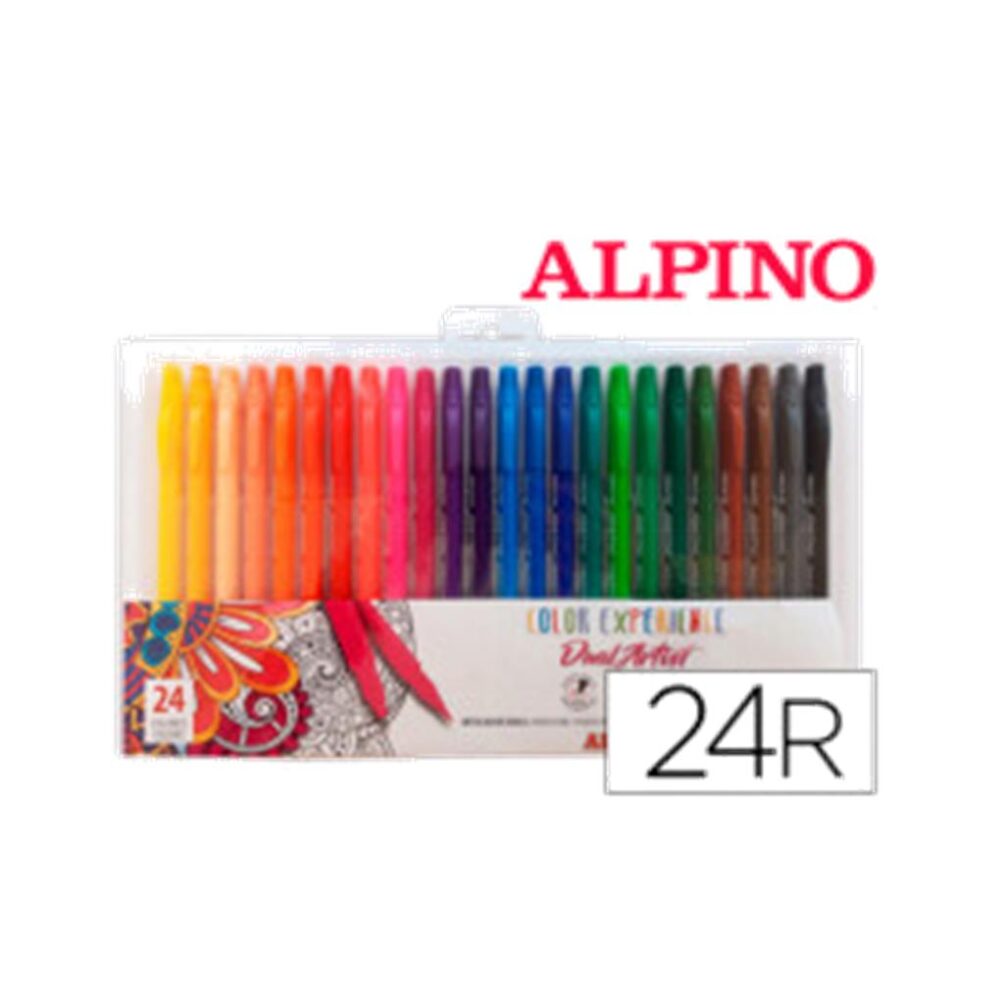 BLISTER ROTULADORES DUAL ARTIST 24UD