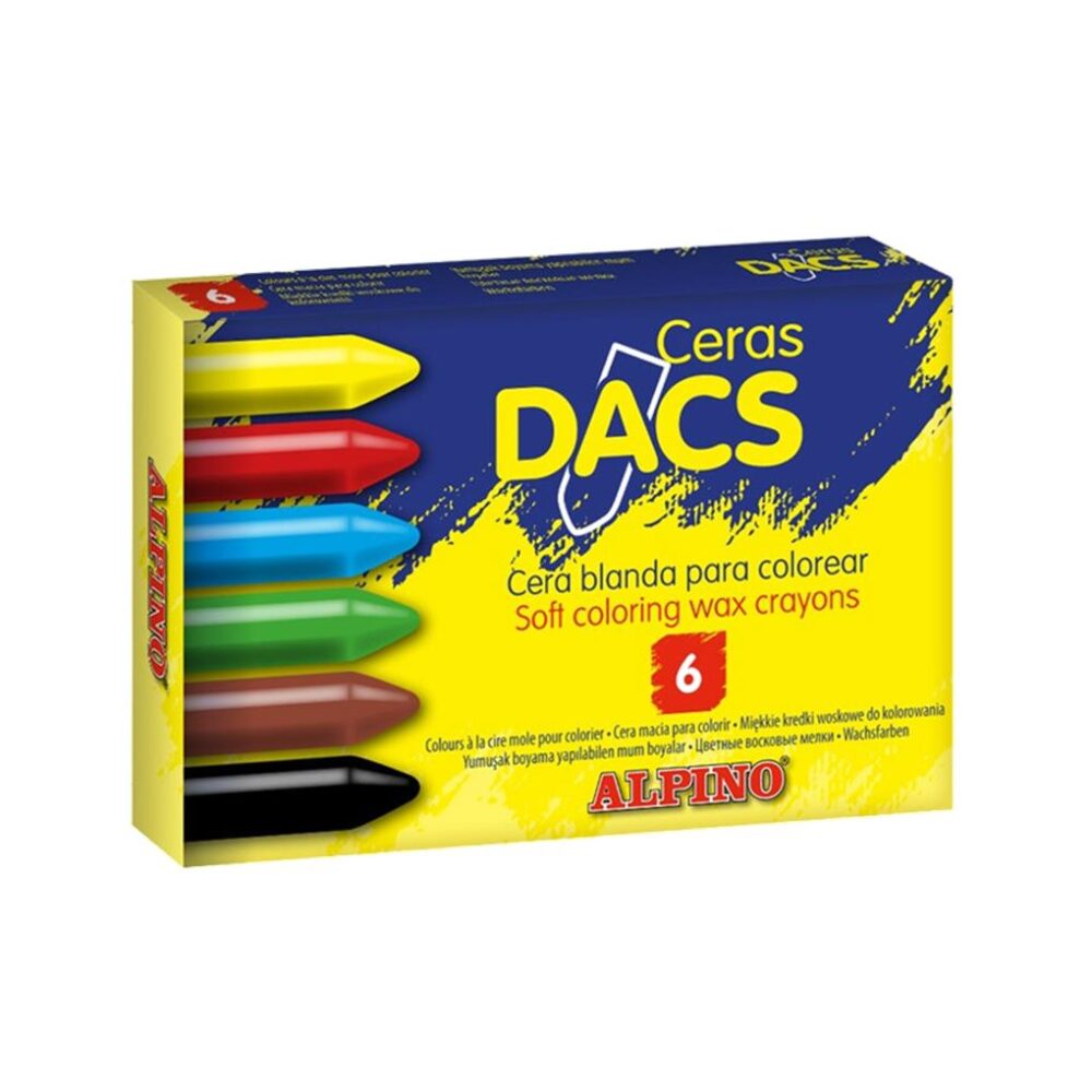 ESTUCHE 6 CERAS DACS