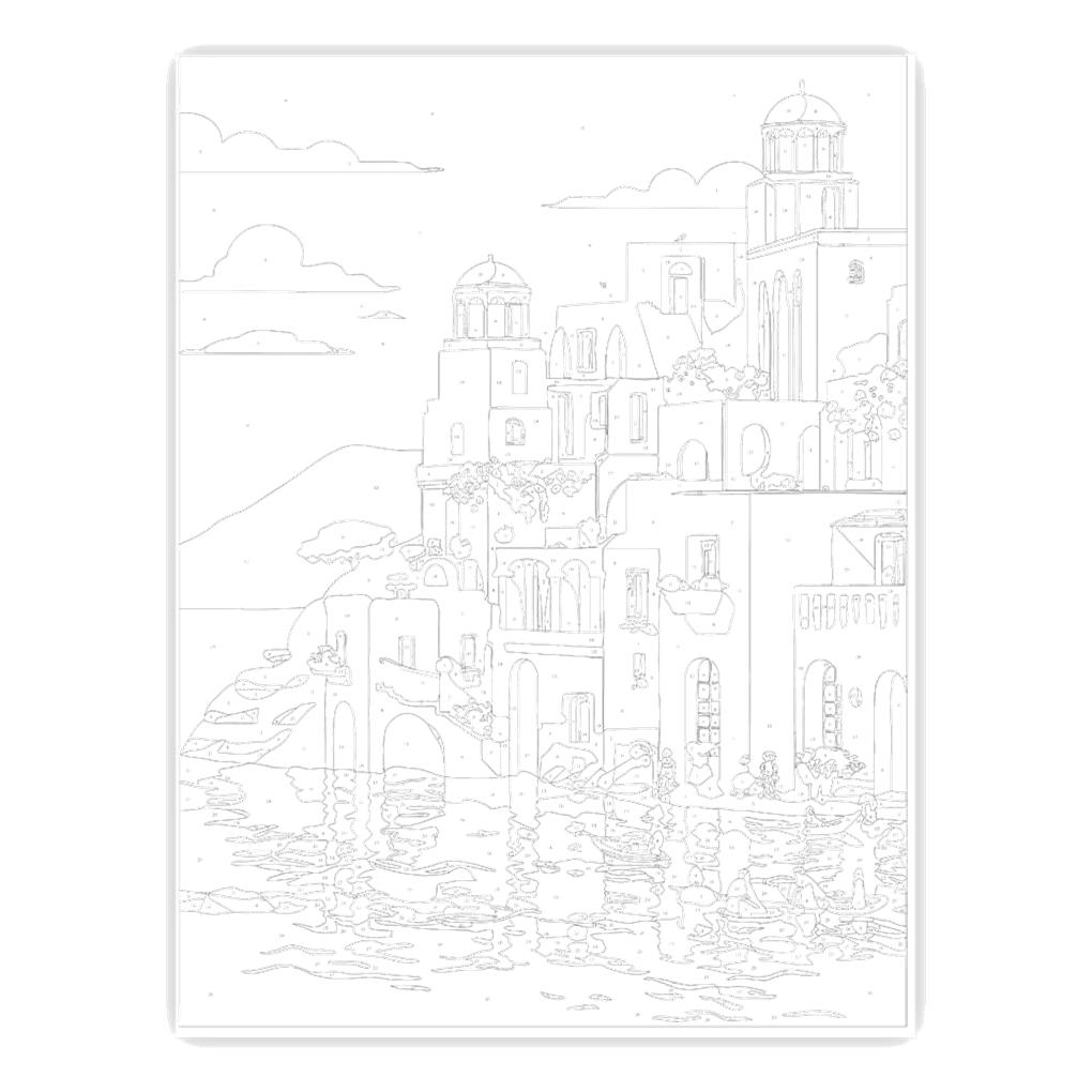 PINTAR POR NUMEROS GRECIA - Imagen 4