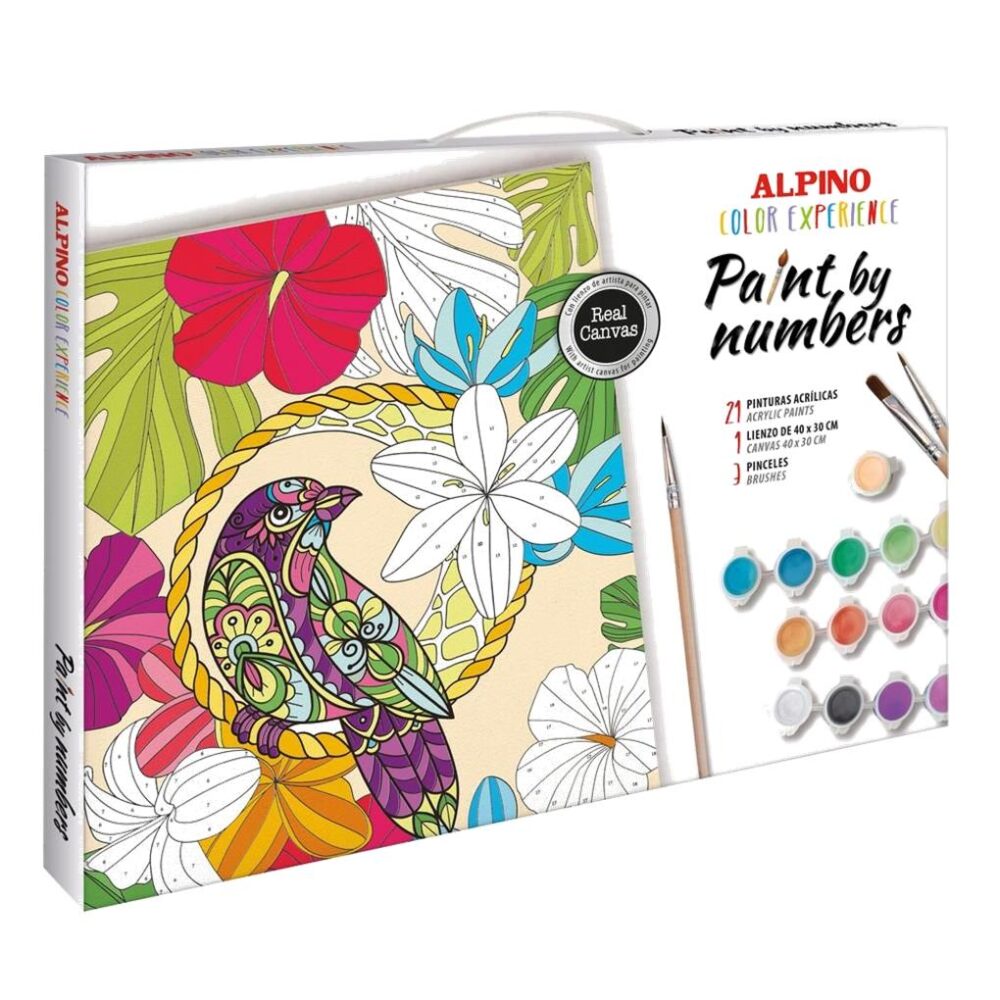 PINTAR POR NUMEROS TROPIC COLOR EXPERIENCE