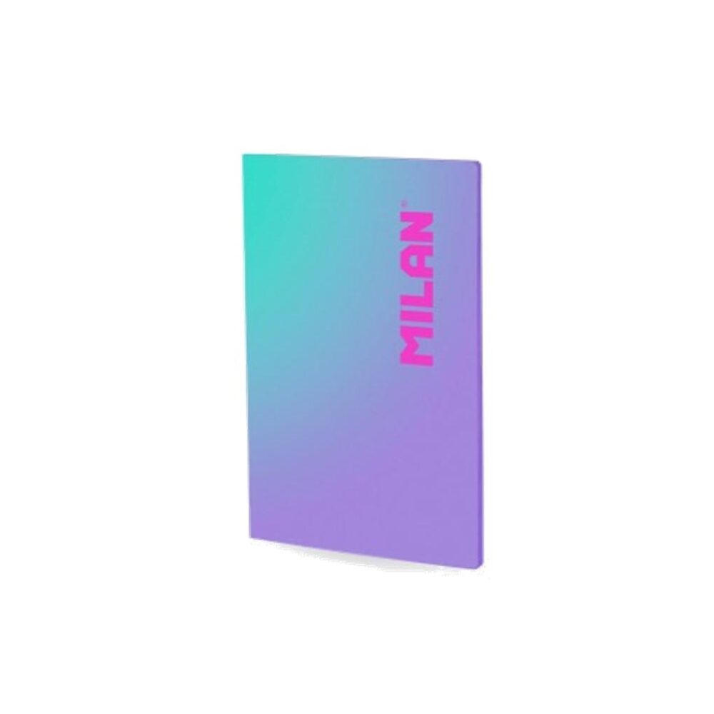 LIBRETA A4 ENCOLADA PAPEL CUADRICULADO 48 HOJAS 95 GR COLECCION SUNSET LILA