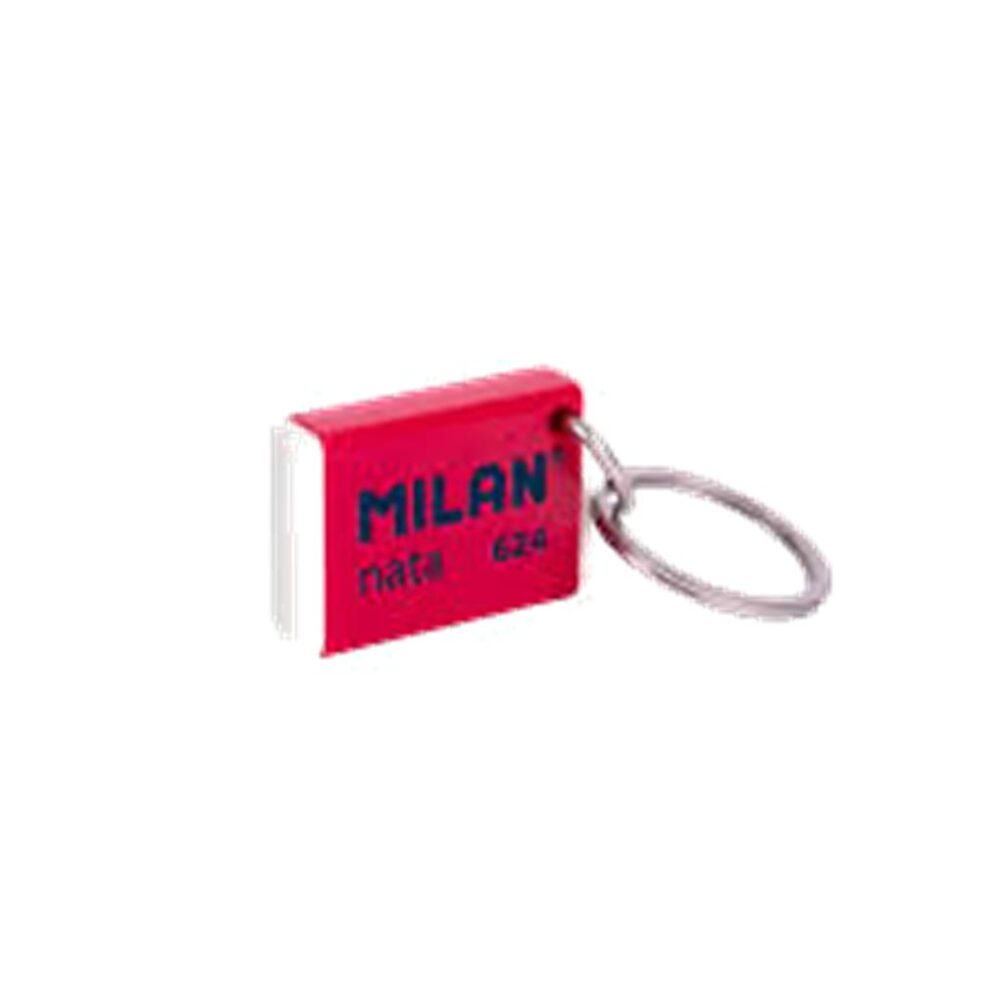 Alternative view of BLISTER LLAVERO GOMA MILAN NATA 624