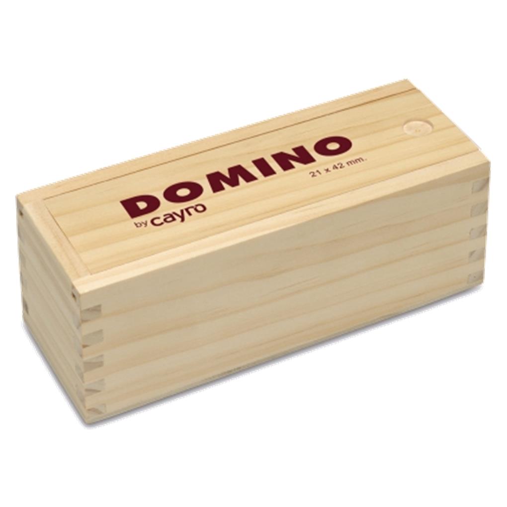 DOMINO METACRILATO CAJA MADERA CAYRO
