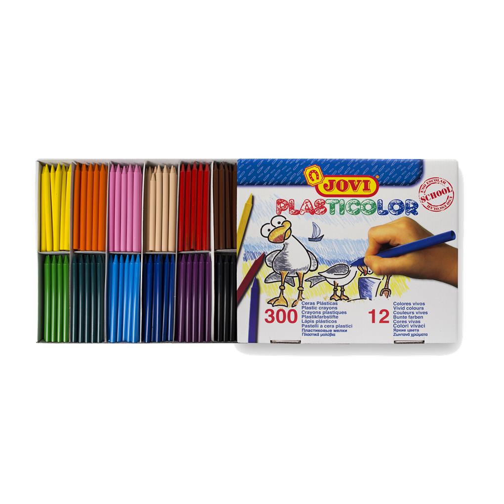 PLASTICOLOR JOVI CAJA ECONOMICA 300 U. SURTIDAS