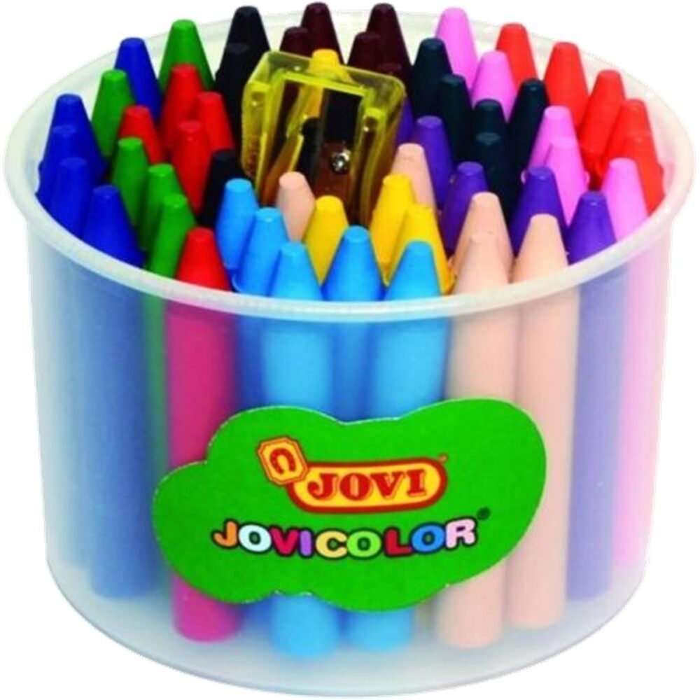 JOVICOLOR ESTUCHE - 60 COLORES BOTE