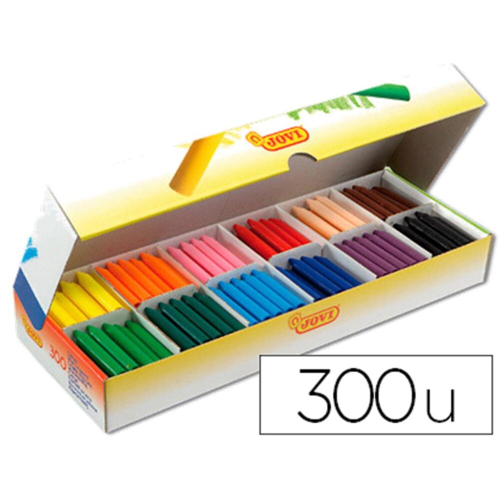JOVICOLOR ESTUCHE - 300 CERAS SURTIDAS