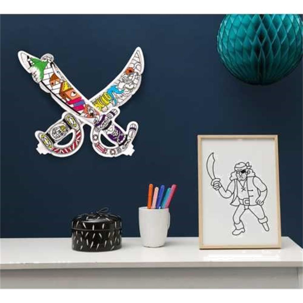 JUEGO OMY PIRATAS PARA INFLAR Y COLOREAR - Imagen 3