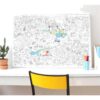 POSTER XL OMY 4 ESTACIONES PARA COLOREAR + PINTURAS - Imagen 3