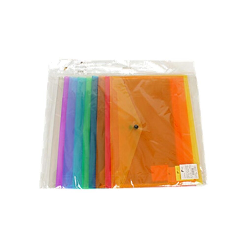 DOSSIER ABROCHE A4 PRYSE PACK 10 COLORES SURTIDOS