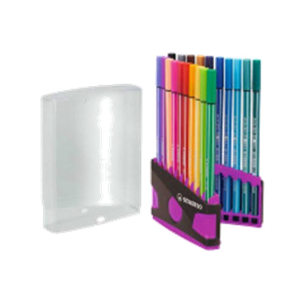 Alternative view of STABILO PEN 68 COLORPARADE ROSA 20 UNIDADES