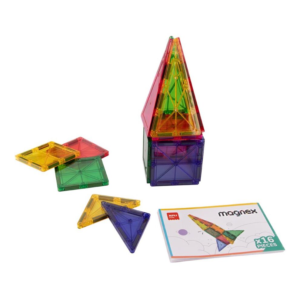 Alternative view of JUEGO DE CONSTRUCCION MAGNETICO MAGNEX 16 PIEZAS