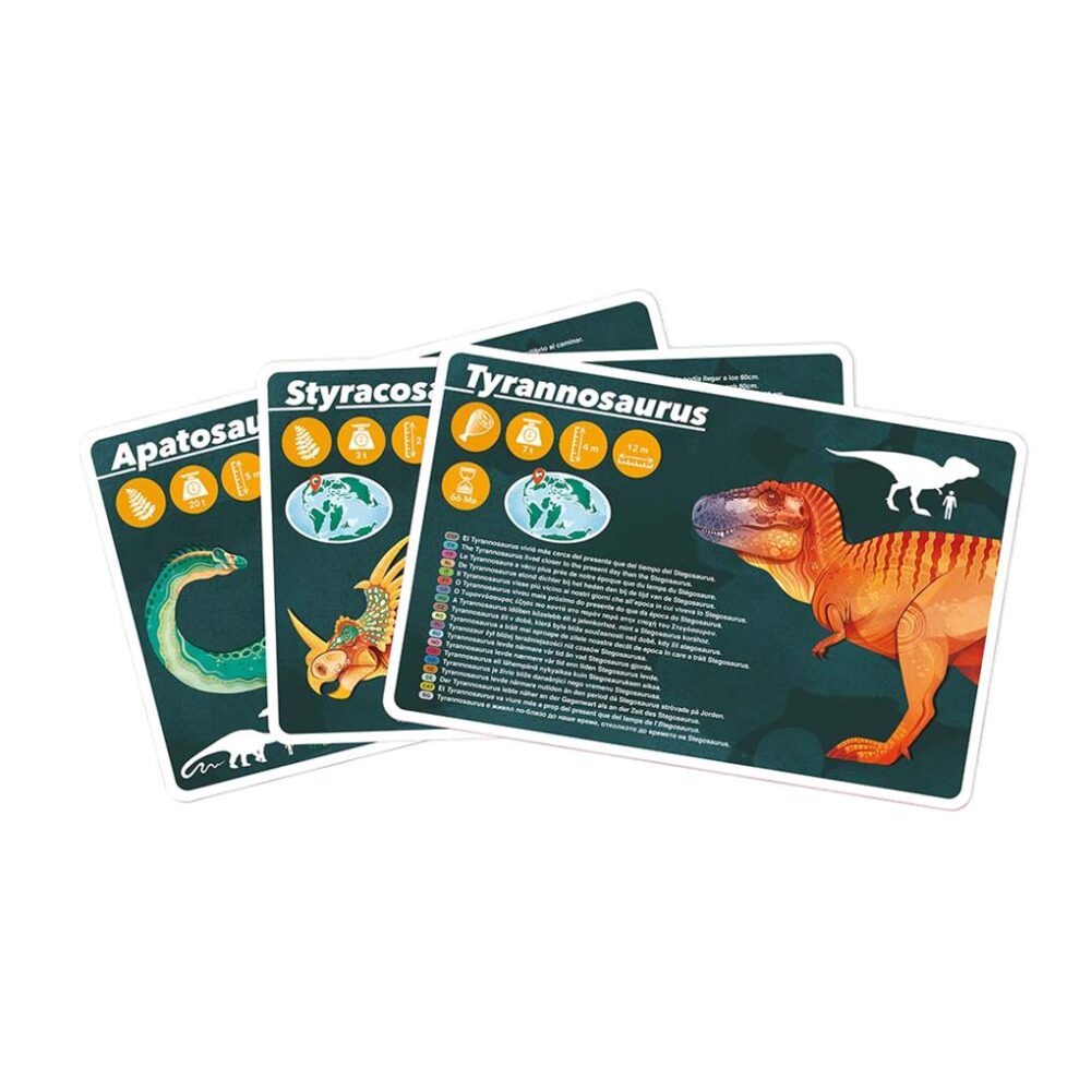 Alternative view of PUZZLE ANIMALES EXTINGUIDOS DINOS 200 PIEZAS