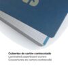 CUADERNO TAPA DURA A5 RAYADO HORIZONTAL 100 HOJAS MENSAJE LAVANDA - Imagen 2