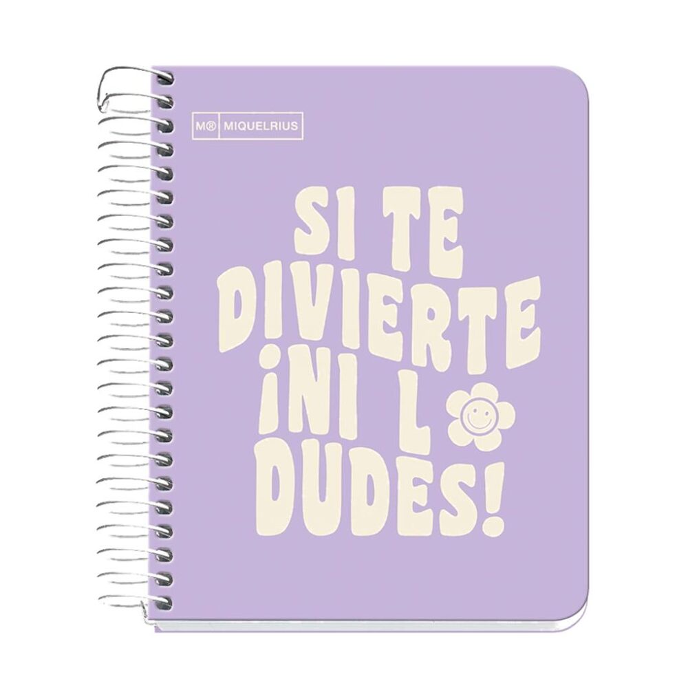 CUADERNO A4 CUADRICULA 100 HOJAS MENSAJE