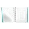 CUADERNO A6 CUADRICULA 100 HOJAS MENSAGE CELESTE - Imagen 3