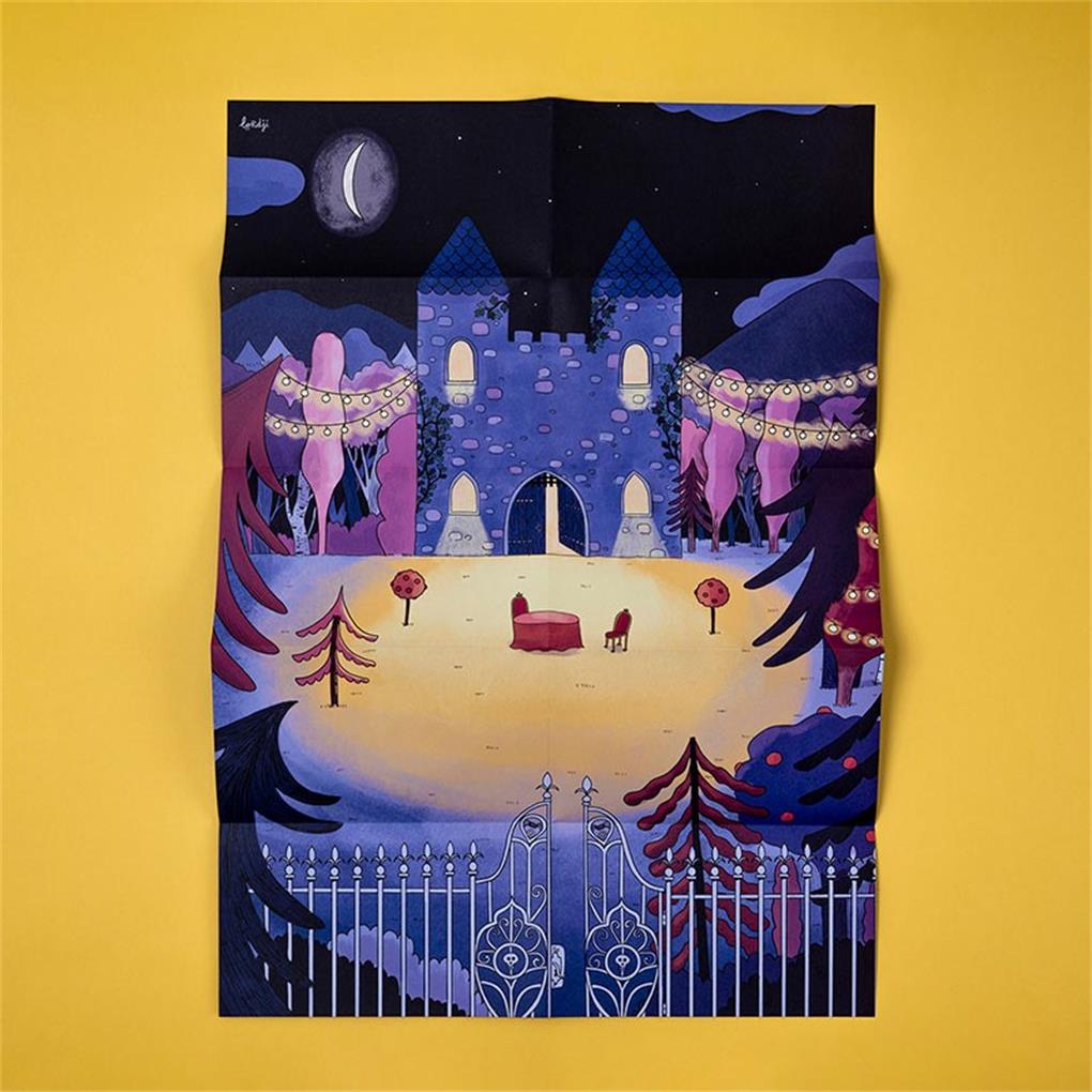 ENCHANTED ATRS & CRAFTS POSTER Y PEGATINAS - Imagen 3