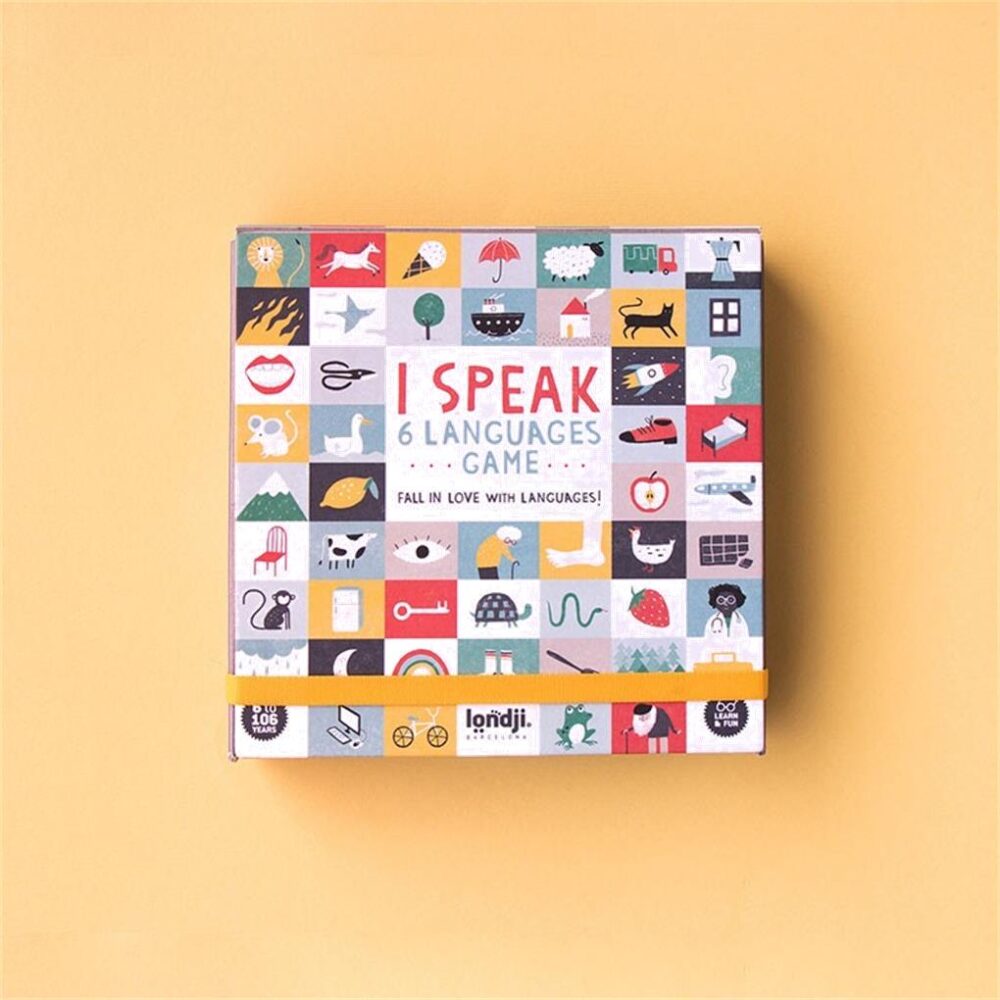 LEARN & FUN I SPEAK 6 LANGUAGES GAME LONDJI