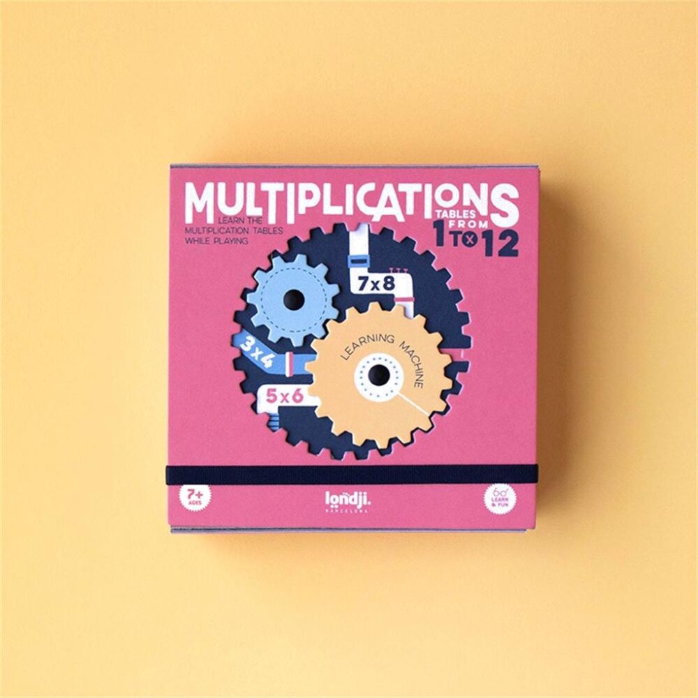 JUEGO MULTIPLICACIONES LA MAQUINA DE LAS TABLAS DE MULTIPLICAR LONDJI