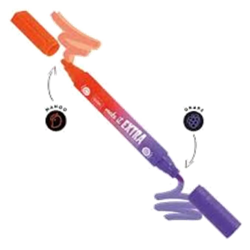 Alternative view of FLUORESCENTE NARANJA Y MORADO PERFUMADO LEGAMI