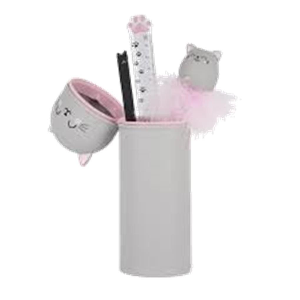 ESTUCHE DE SILICONA KAWAII KITTY LEGAMI - Imagen 3