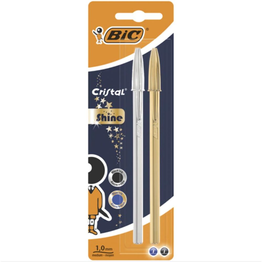 BLISTER BIC CRISTAL SHINE