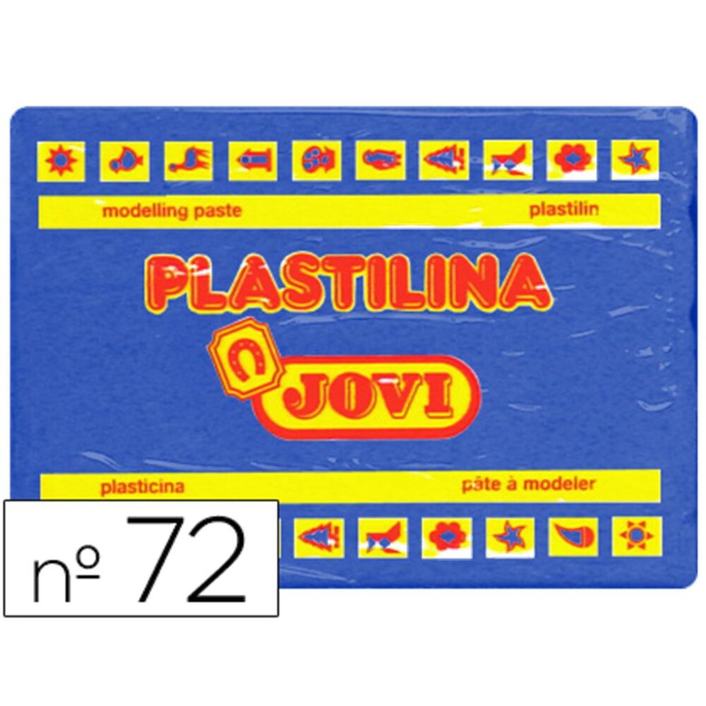 PLASTILINA JOVI 350GR UNIDAD - AZUL OSCURO