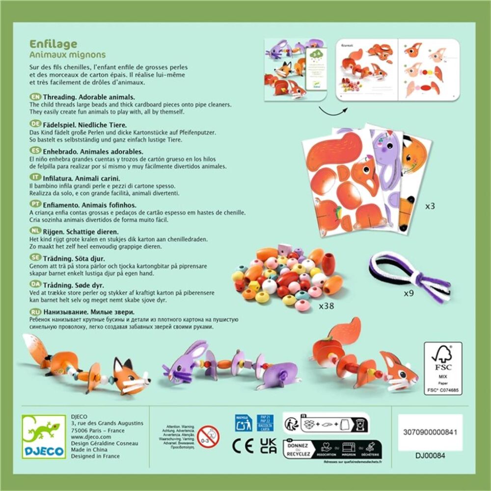 Alternative view of ENSARTES ANIMALES ADORABLES