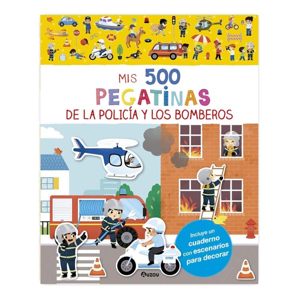 MIS 500 PEGATINAS DE LA POLICIA Y LOS BOMBEROS