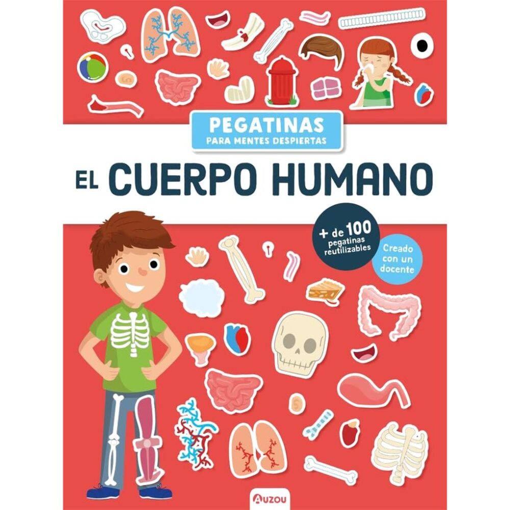 PEGATINAS REPOSICIONABLES EL CUERPO HUMANO