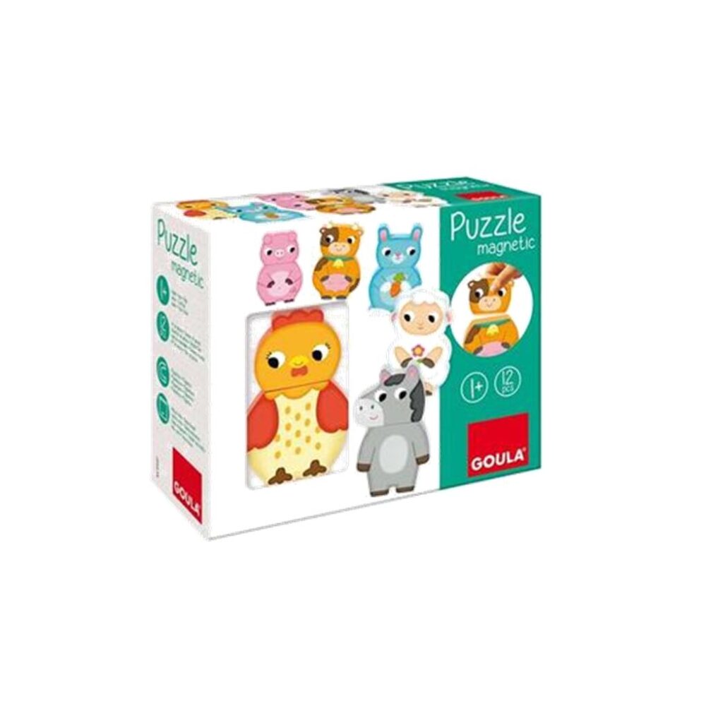 PUZZLE MAGNETICO INTERCAMBIABLE GRANJA
