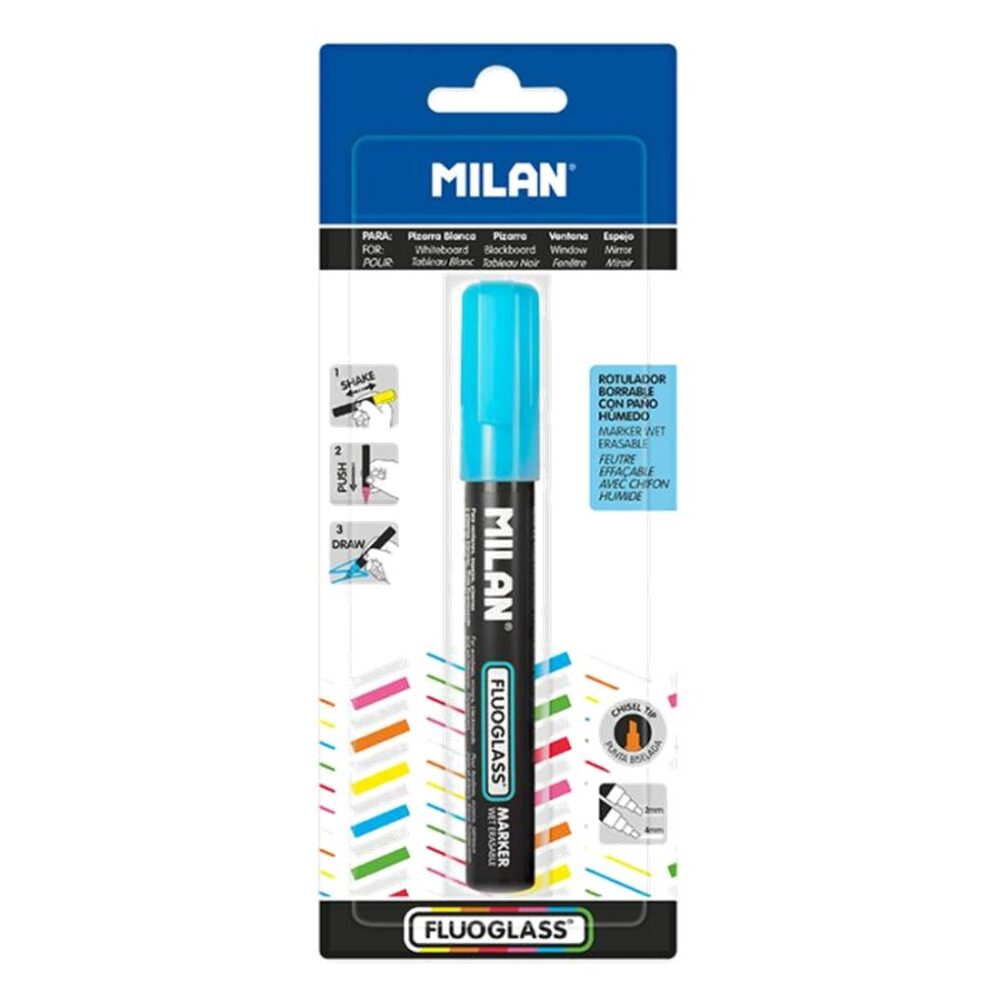 BLISTER FLUOGLASS 2-4MM AZUL