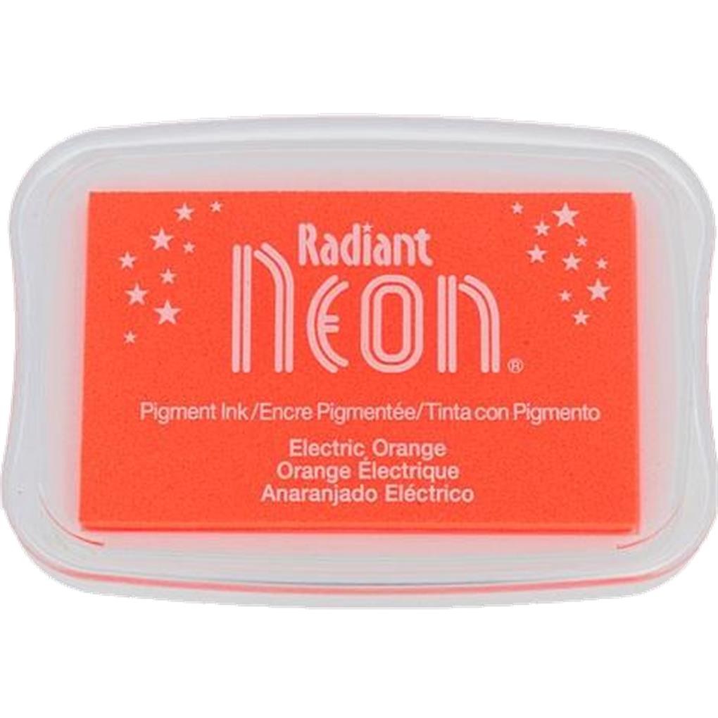 TINTA RADIANT NEON COLOR NARANJA ELECTRICO OPACA 96X63MM ALMOHADILLA