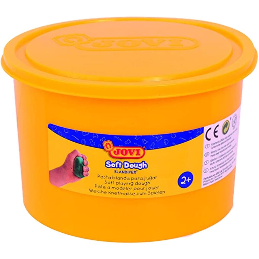 PASTA BLANDA JOVI BLANDIVER  BOTE 460 GRMS - AMARILLO