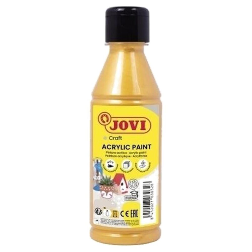 JOVIDECOR ACRYL  PINTURA MULTISUPERFICIE 250 ML COLOR - ORO