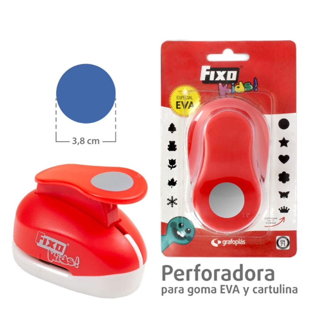PERFORADORA ESPECIAL GOMA EVA 3,8 CM - CIRCULO