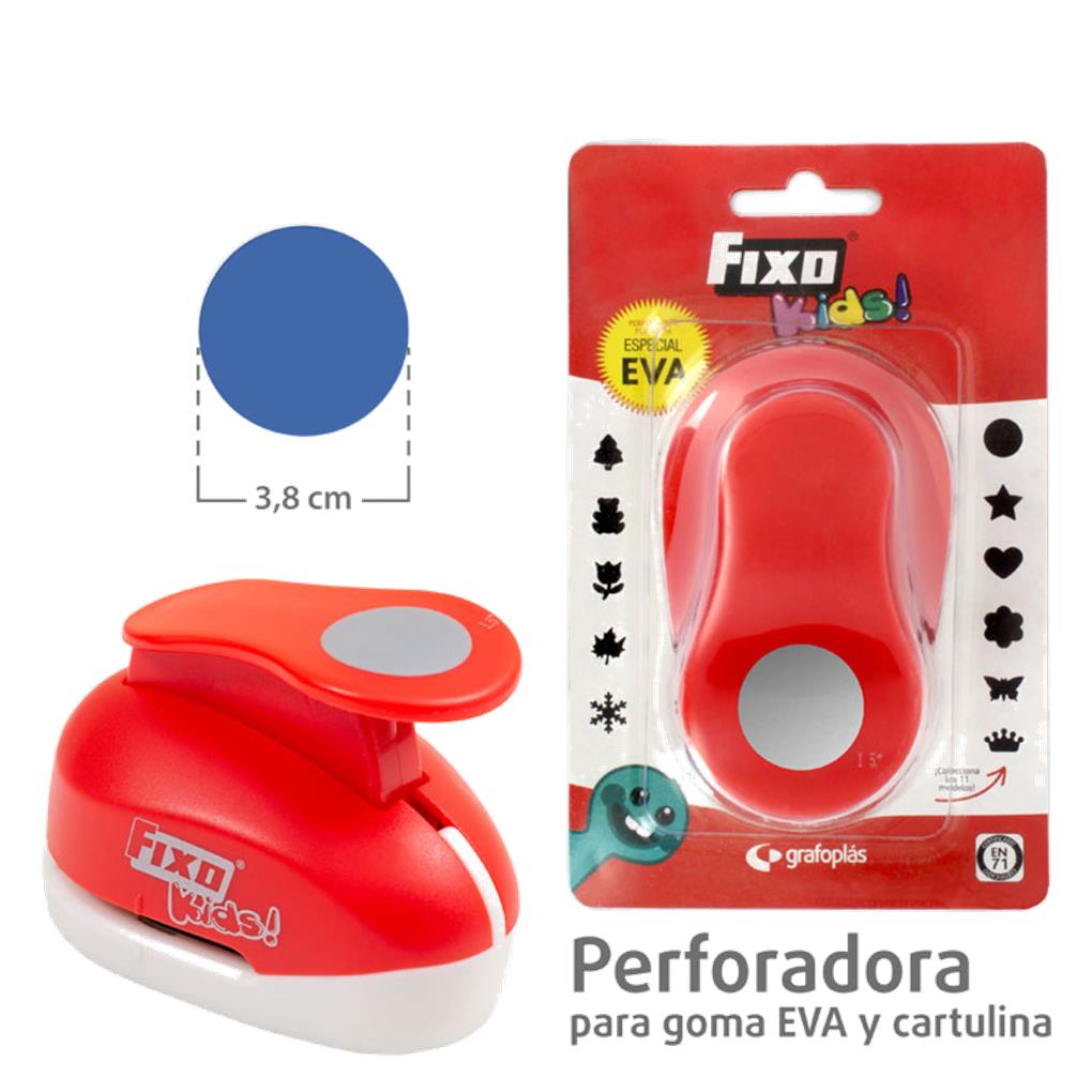 PERFORADORA ESPECIAL GOMA EVA 3,8 CM - CIRCULO