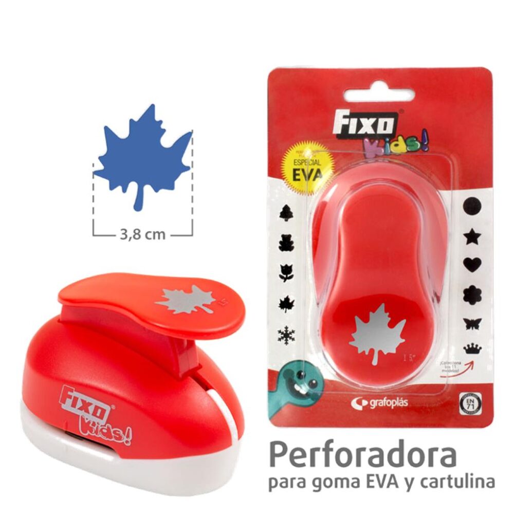 PERFORADORA ESPECIAL GOMA EVA 3,8 CM - HOJA