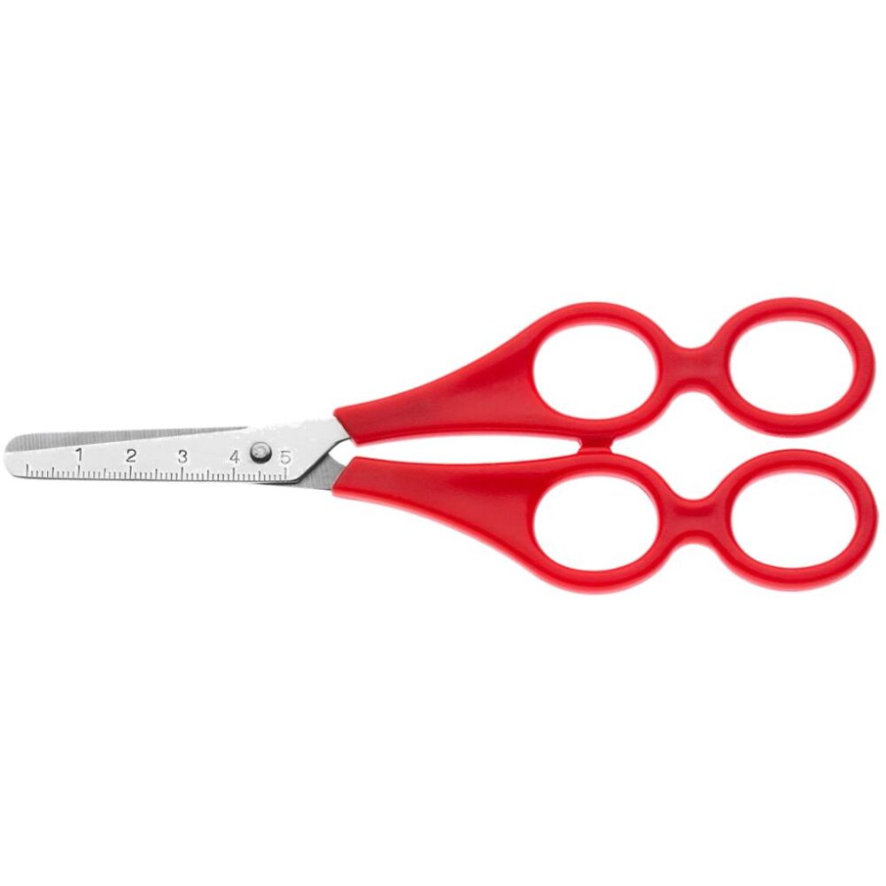 TIJERA APRENDIZAJE WESTCOTT 7" C/*DOBLE MANGO ROJA