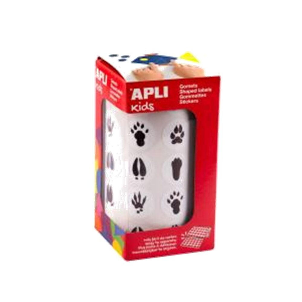 ROLLO GOMETS APLI HUELLAS ANIMALES 20 MM
