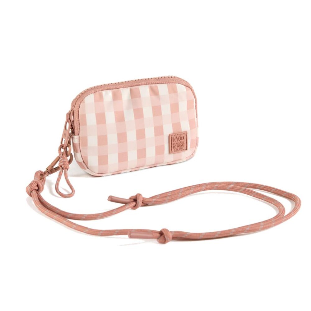 MONEDERO CUERDA VICHY ROSA URBAN SOFT