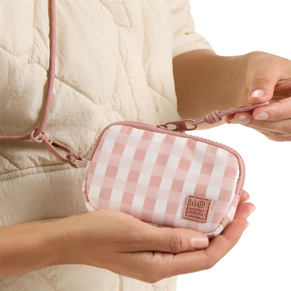 MONEDERO CUERDA VICHY ROSA URBAN SOFT - Imagen 4