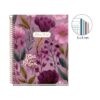 CUADERNO A5 100 HOJAS CUADRICULA ROSA BLOOM FIELD - Imagen 4