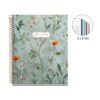 CUADERNO A5 CUADRICULA 100 HOJAS VERDE 2 BLOOM FIELD - Imagen 4