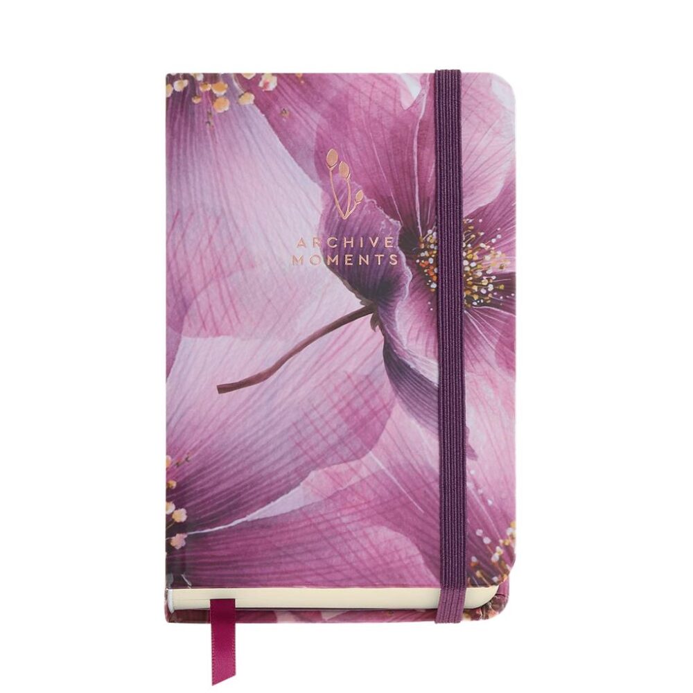 CUADERNO 90 X 140 LISO LOGBOOK ROSA BLOOM