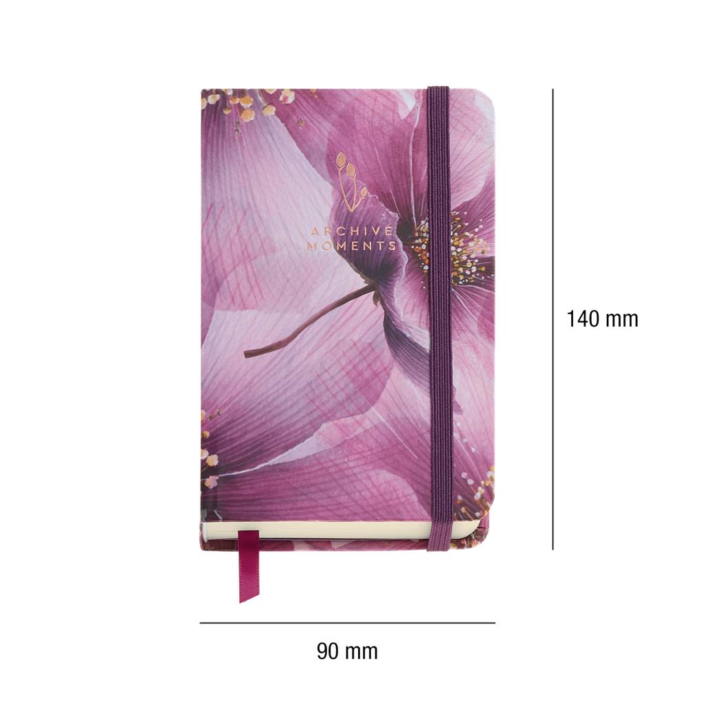 CUADERNO 90 X 140 LISO LOGBOOK ROSA BLOOM - Imagen 2