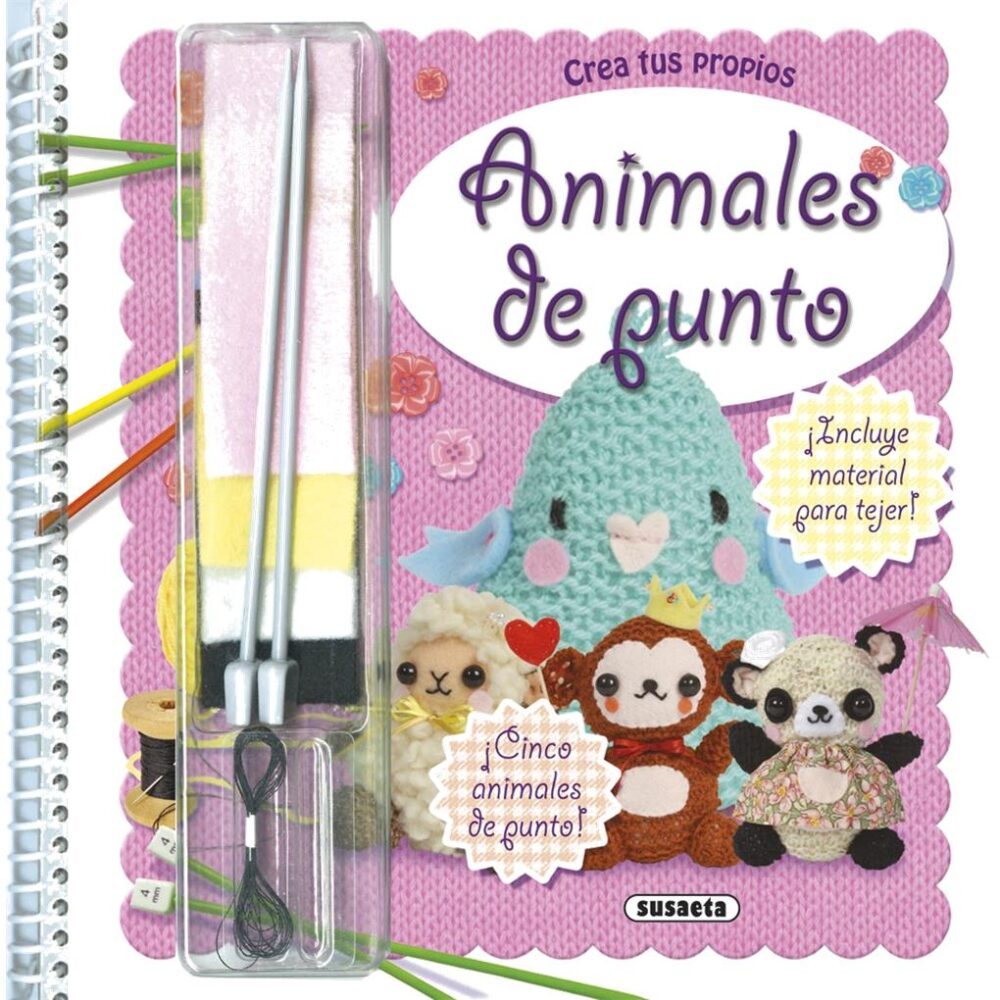 DISEÑA Y CREA - ANIMALES DE PUNTO